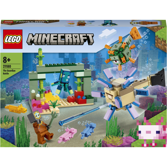 Poza cu LEGO® Minecraft - Batalia Pazitorilor 21180, 255 piese