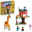 Poza cu LEGO Creator 3 in 1 - Casuta in copac cu animale salbatice din safari 31116, 397 piese
