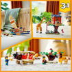 Poza cu LEGO Creator 3 in 1 - Casuta in copac cu animale salbatice din safari 31116, 397 piese