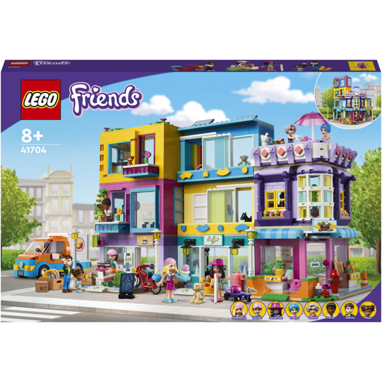 Poza cu LEGO® Friends - Cladirea de pe Strada principala 41704, 1682 piese