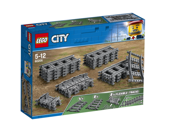 Poza cu LEGO City - Sine 60205, 20 piese