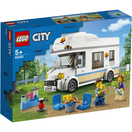 Poza cu LEGO City Great Vehicles - Rulota de vacanta 60283, 190 piese