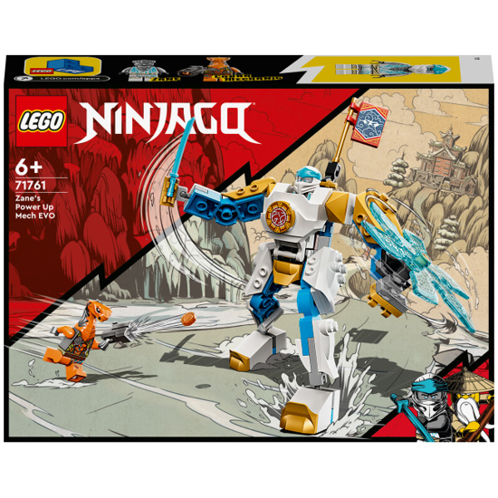 Poza cu LEGO® NINJAGO - Robotul EVO Power Up al lui Zane 71761, 95 piese