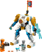 Poza cu LEGO® NINJAGO - Robotul EVO Power Up al lui Zane 71761, 95 piese