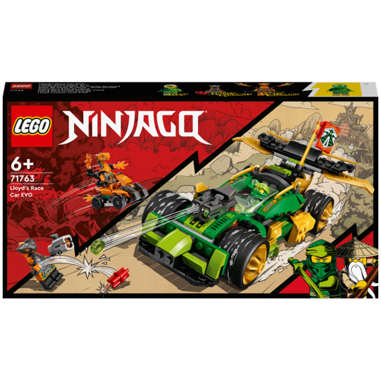 Poza cu LEGO® NINJAGO - Masina de curse EVO a lui Lloyd 71763, 279 piese