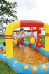 Снимка на Centru de joaca gonflabil Soda Summer pentru copii, cu piscina, topogan, cos de baschet gonflabil, popice gonflabile, inele gonflabile pentru joaca, bile gonflabile multicolore, 53068