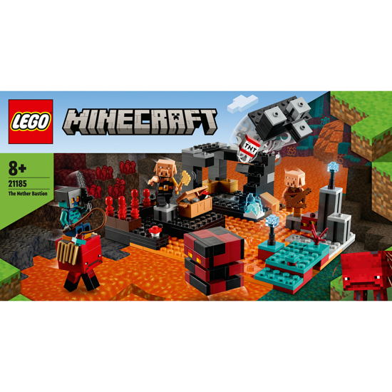 Poza cu LEGO® Minecraft® - Bastionul din Nether 21185, 300 piese
