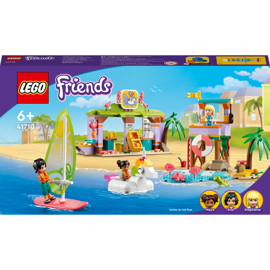 Снимка на LEGO® Friends - Distractie pe plaja de surf 41710, 288 piese