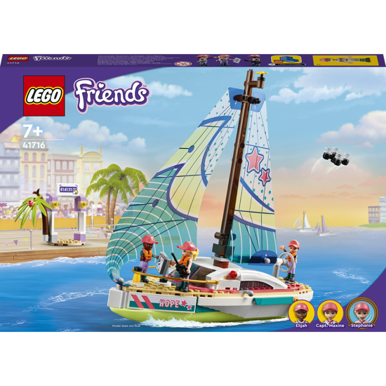 Poza cu LEGO® Friends - Aventura nautica a lui Stephanie 41716, 304 piese