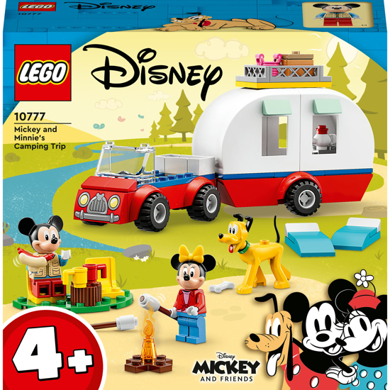 Poza cu LEGO® Disney Mickey and Friends – Camping cu Mickey Mouse si Minnie Mouse 10777, 103 piese