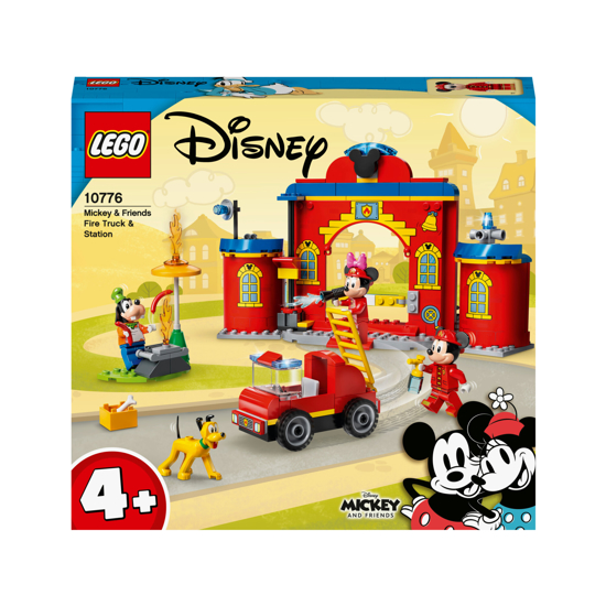 Poza cu LEGO Disney Mickey and Friends - Statia si camionul de pompieri ale lui Mickey si prietenilor sai 10776, 144 piese