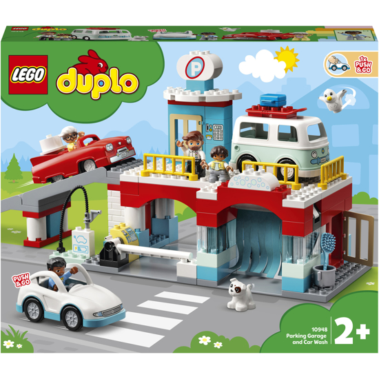 Poza cu LEGO DUPLO - Garaj si spalatorie de masini 10948, 112 piese