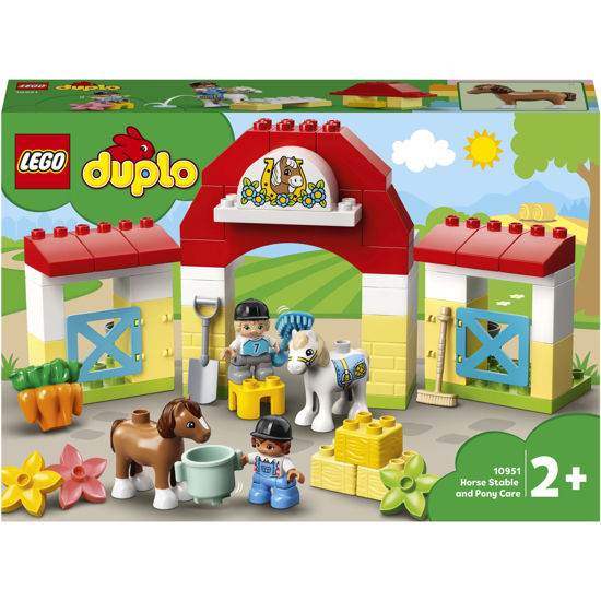 Poza cu LEGO DUPLO - Grajdul poneilor 10951, 65 piese