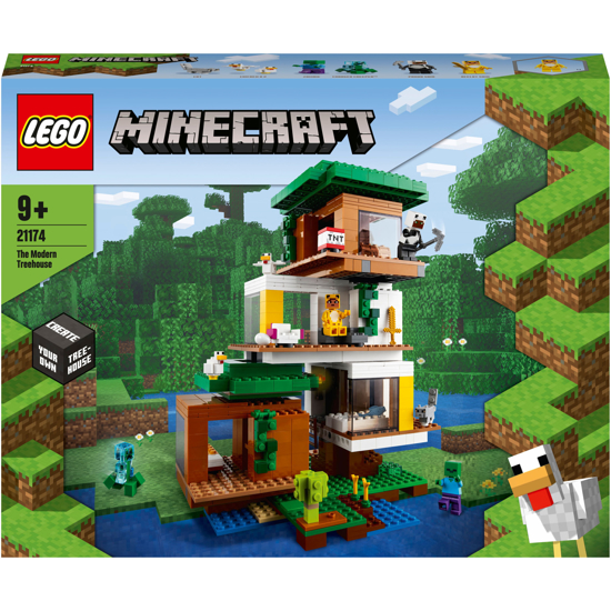 Снимка на LEGO Minecraft - Casuta din copac 21174, 909 piese