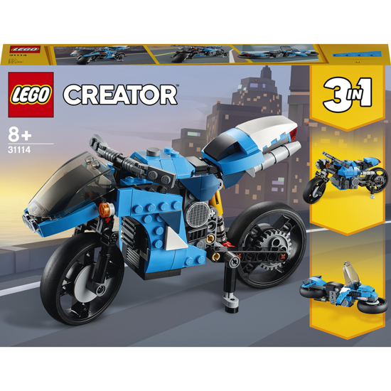 Poza cu LEGO Creator 3 in 1 - Super motocicleta 31114, 236 piese