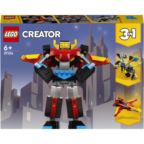 Снимка на LEGO® Creator 3 in 1 - Super Robot 31124, 159 piese