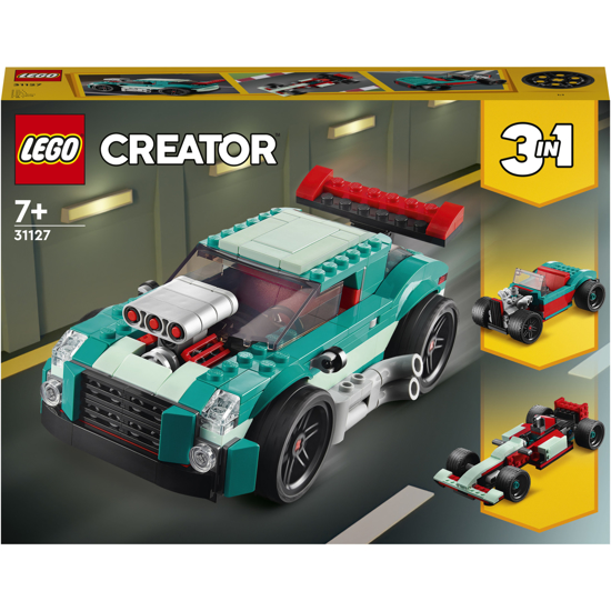 Poza cu LEGO® Creator 3 in 1 - Masina de curse pe sosea 31127, 258 piese
