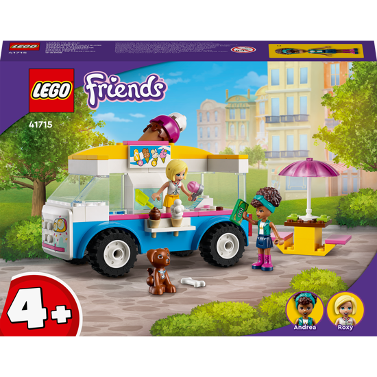Poza cu LEGO® Friends - Furgoneta cu inghetata 41715, 84 piese