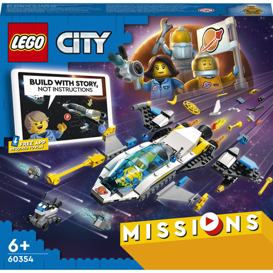 Poza cu LEGO® City - Misiuni de explorare spatiala pe Marte 60354, 298 piese