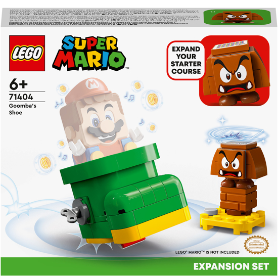 Снимка на LEGO® Super Mario™ - Set de extindere - Pantoful lui Goomba 71404, 76 piese