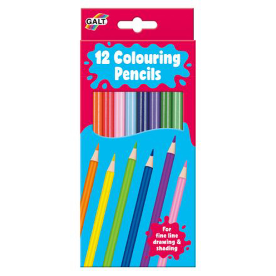 Poza cu Set 12 creioane de colorat, Galt, A3307E
