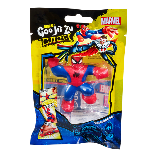 Poza cu Figurina elastica Goo Jit Zu Minis S5 Marvel Spider Man 41380-41386