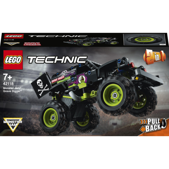 Снимка на LEGO Technic - Monster Jam Grave Digger 42118, 212 piese