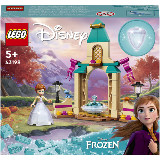 Poza cu LEGO® Disney - Curtea Castelului Annei 43198, 74 piese