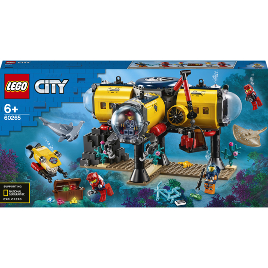 Poza cu LEGO City - Baza de explorare a oceanului 60265, 497 piese