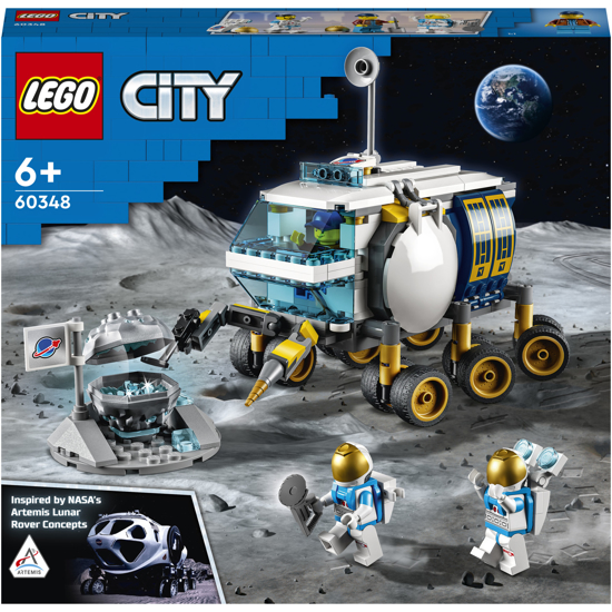 Poza cu LEGO® City - Vehicul de recunoastere selenara 60348, 275 piese