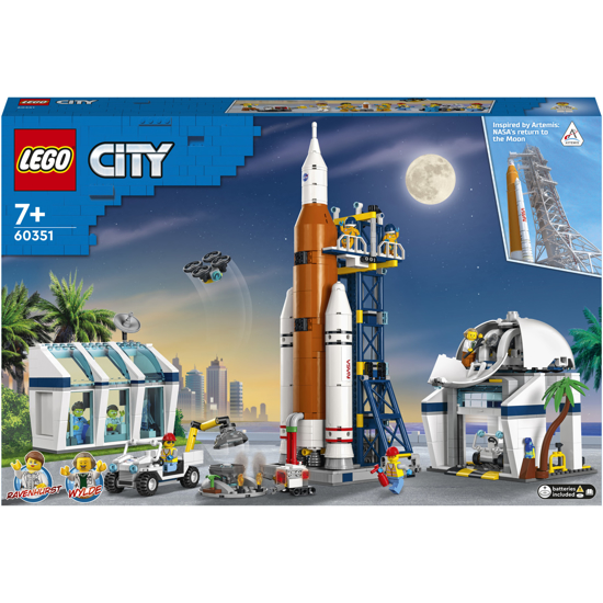 Poza cu LEGO® City - Centru de lansare a rachetelor 60351, 1010 piese