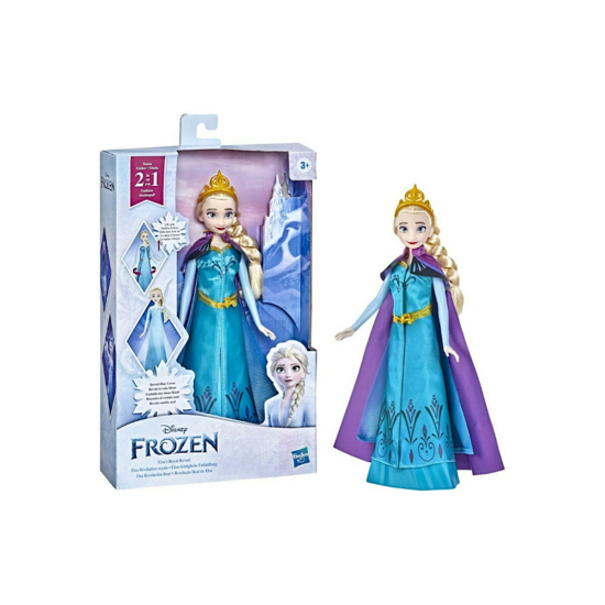 Achieve Go out On the head of Papusa Elsa, Hasbro, Disney Frozen