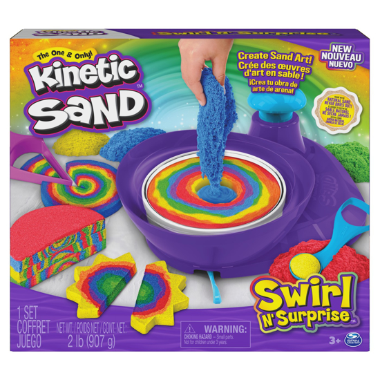 Poza cu Set Kinetic Sand - Caruselul de comori, SPM6063931