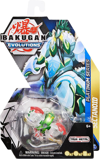 Poza cu Figurina metalica Bakugan Evolutions Platinum S4, Sectanoid SPM 20135950
