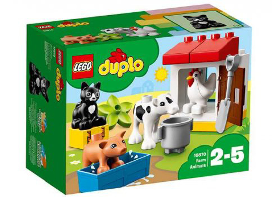 Poza cu LEGO DUPLO Town - Animalele de la ferma 10870, 16 piese