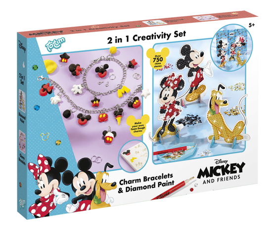 Poza cu Set creatie Mickey & Friends 2 in 1, Totum 580756