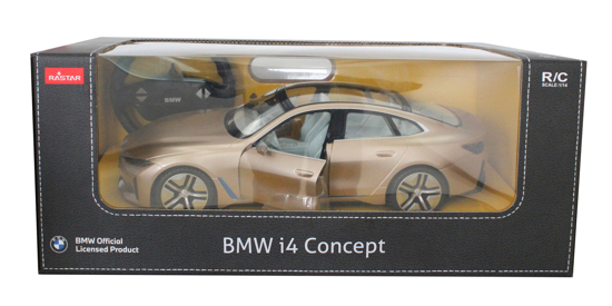 Poza cu Masina cu telecomanda RASTAR 1/14 BMW i4 Concept Auriu 98300
