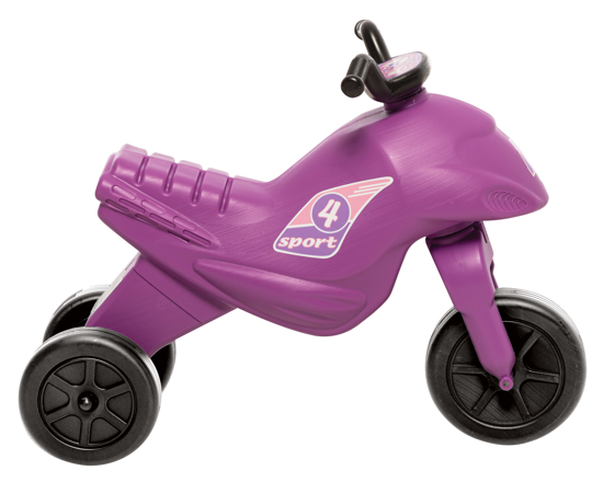 Poza cu Motocicleta copii cu trei roti fara pedale mediu culoarea mov