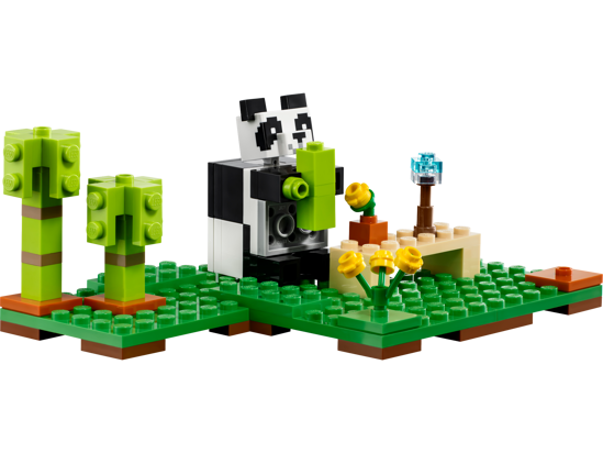 Poza cu LEGO® Minecraft - Refugiul ursilor panda 21245, 553 piese