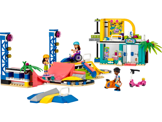 Poza cu LEGO® Friends - Parc de skateboarding 41751, 431 piese