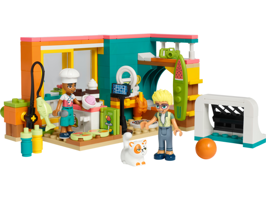 Poza cu LEGO® Friends - Camera lui Leo 41754, 203 piese