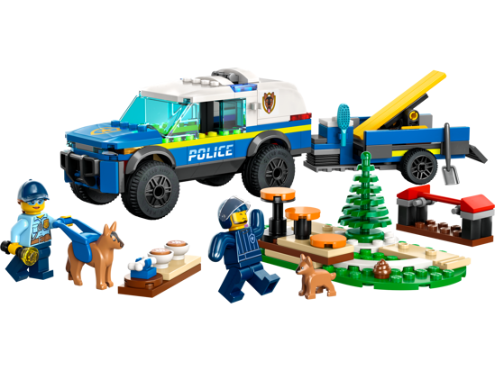 Poza cu LEGO® City - Antrenament canin al politiei mobile 60369, 197 piese