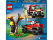 Poza cu LEGO® City - Salvare cu masina de pompieri 4x4 60393, 97 piese