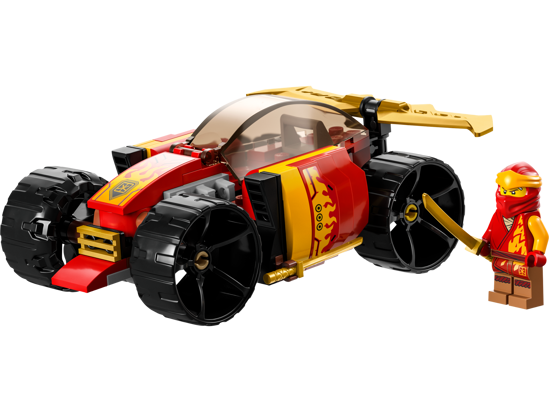 Poza cu LEGO® Ninjago - Masina de curse EVO ninja a lui Kai 71780, 94 piese