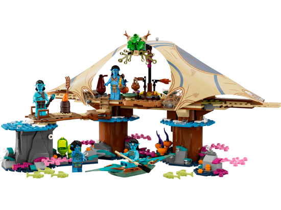 Poza cu LEGO® Avatar - Casa Metkayina in recif 75578, 528 piese
