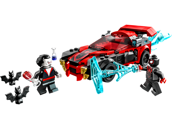 Poza cu LEGO® Super Heroes - Miles Morales vs. Morbius 76244, 220 piese