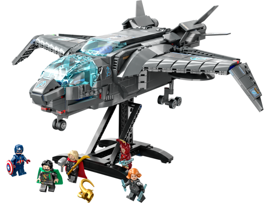 Poza cu LEGO® Super Heroes - Quinjetul Razbunatorilor 76248, 795 piese
