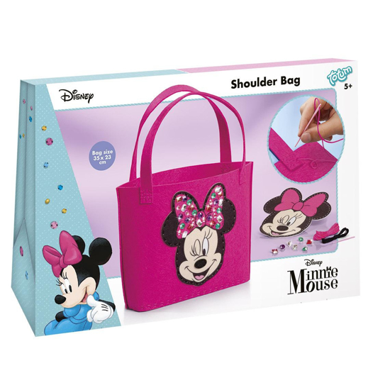 Poza cu Set geanta decora-te, Totum, Minnie Mouse, 10 piese