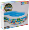 Poza cu Piscina gonflabila Intex - Swim Center™, Seashore, 262 x 160 x 46 cm, IX56490