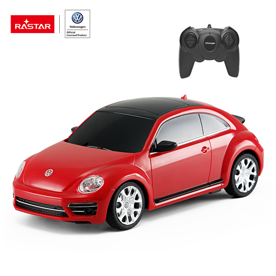 Poza cu Masina cu telecomanda RASTAR 1/24 Volkswagen Beetle Rosu 76200-R